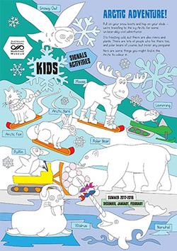 Kids Activity Sheet Arctic Adventure