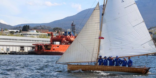 Restricted 21-Foot Class Racing Yacht, Tasmania