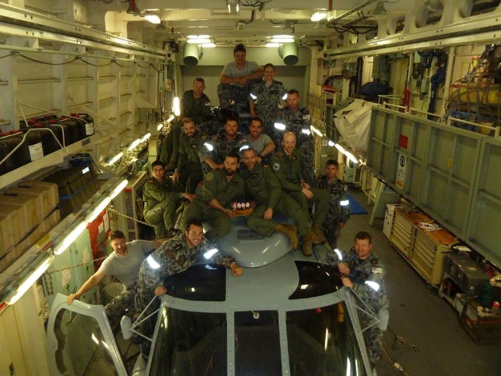 Crew of Tiger 75