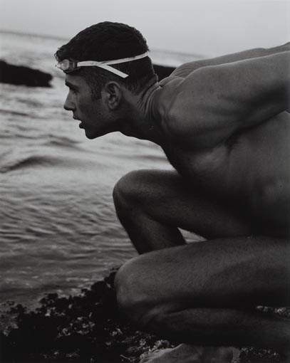 Swimmer Scott Cardamatis at the 2002 Gay Games in Sydney.© Paul Freeman. Reproduced courtesy of Paul Freeman.