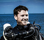 Matt Carter, maritime archaeologist and team leader. Image: Matt Carter (supplied).