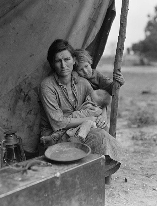 Migrant mother [Library of Congress LOC8b29525u]
