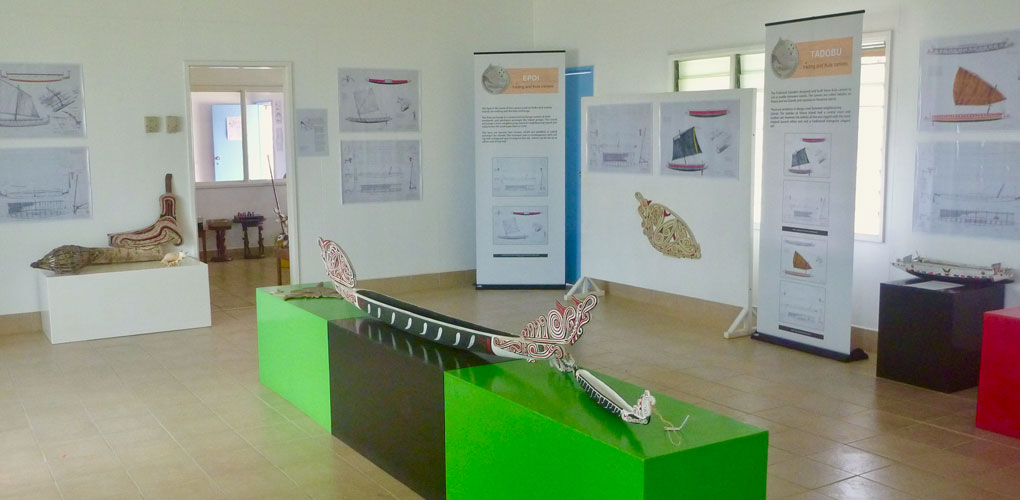 Exhibition in the Massim Musuem and Cultural Centre. Photo: David Payne, ANMM