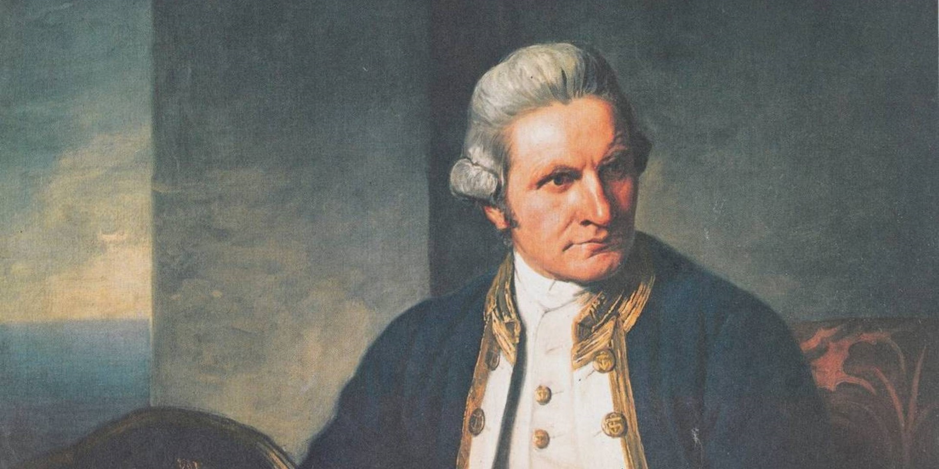 Painting of James Cook
