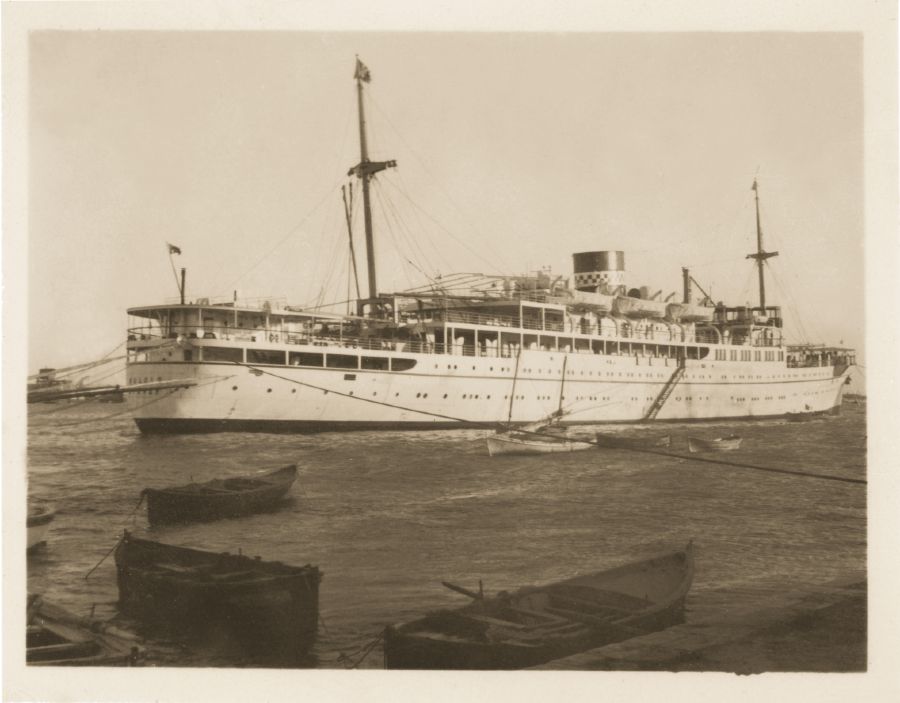 The Burns Philp liner MV 'Bulolo, 1938. ANMM Collection ANMS1131[023], gift from Margaret Royds
