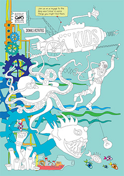 Kids Activity Sheets Voyage To The Deep