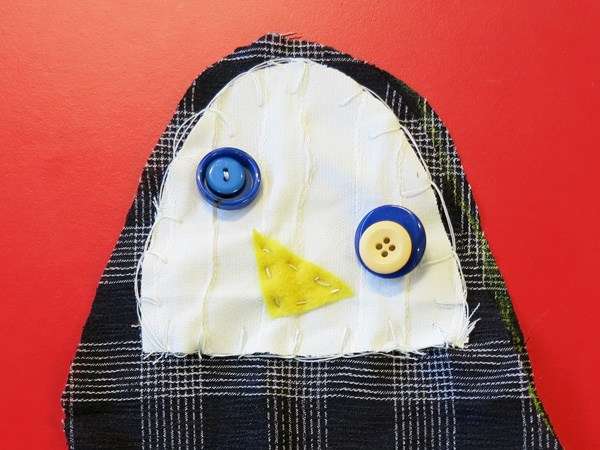 How to make a penguin soft toy