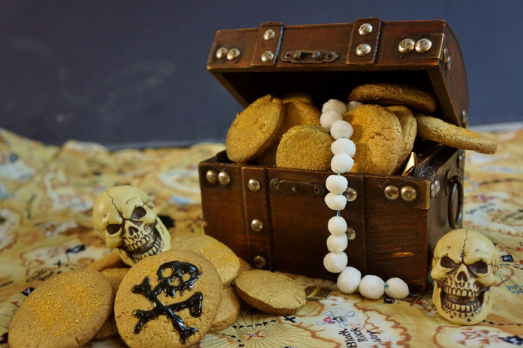 Pirate Treasure Cookies