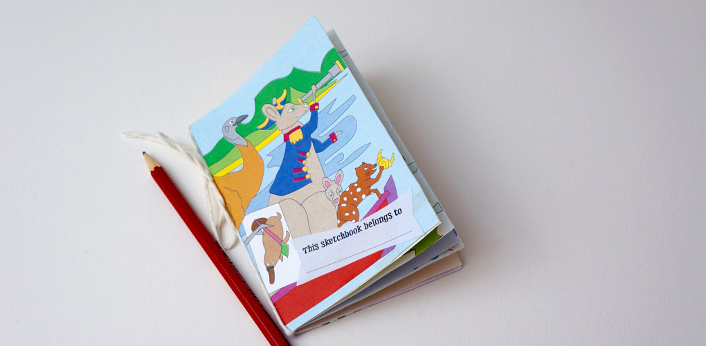 How to make your own sketchbook