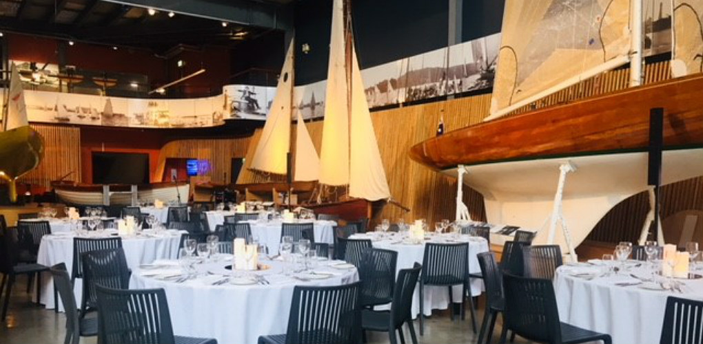 An ideal venue for intimate events, Wharf 7 features legendary wooden vessels from the Sydney Heritage Fleet.