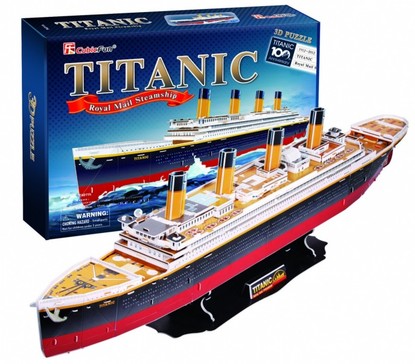3D Titanic Puzzle 113pcs $65.00rrp