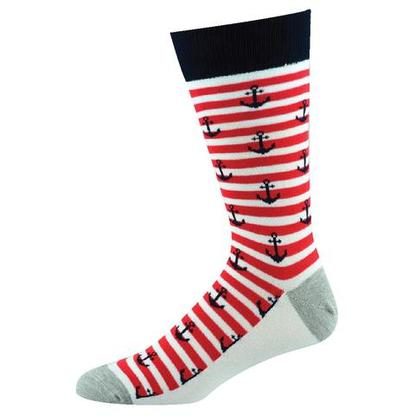 Anchor Socks $18.95rrp - Bamboo blended with cotton gives the sock extra strength, softness and durability, hypo-allergenic