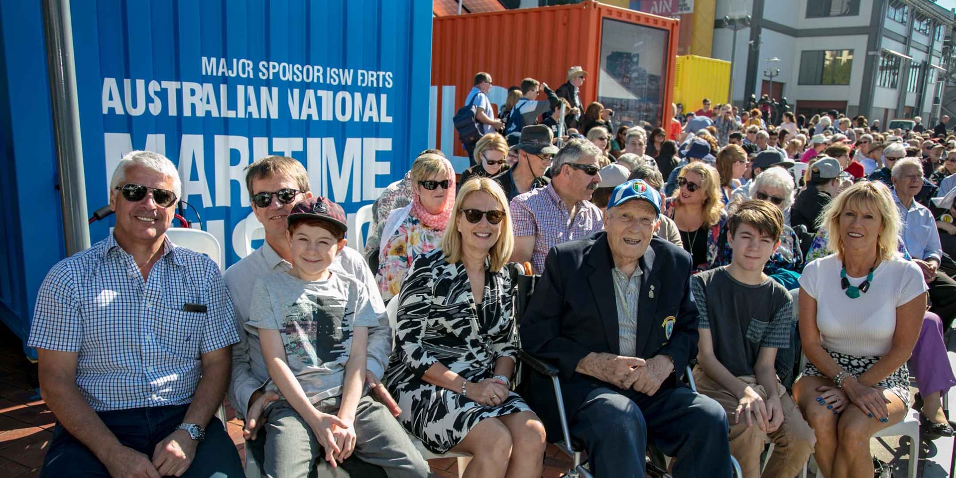 Welcome Wall unveiling ceremony, Australian National Maritime Museum 2018