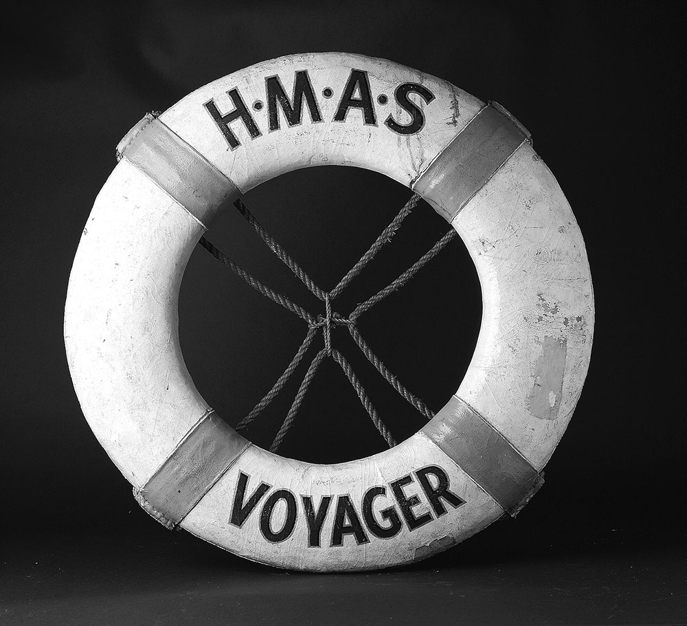 HMAS Voyager Life ring