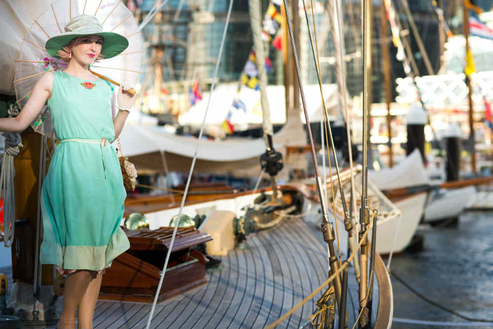 Steamer Yacht Ena is the perfect location for vintage-themed events