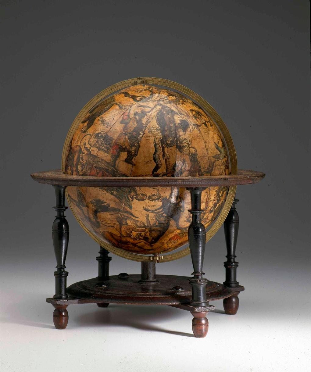 The Blaeu celestial globe. ANMM Collection  00005756.